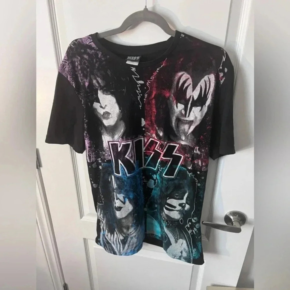 Official Merch | Multi-Colour KISS Band T-Shirt | Size M - Picture 2 of 5